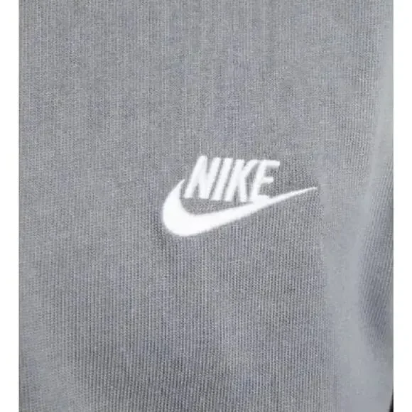 Nike Club Fleece Quarter Zip Polo shirt Mens Size M Loose Fit FB7797 084 - Picture 3 of 4